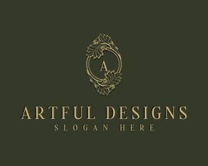 Vintage Luxury Frame logo design