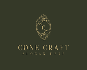 Vintage Luxury Frame logo design