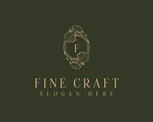 Vintage Luxury Frame logo design