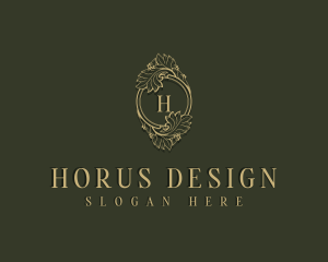 Vintage Luxury Frame logo design