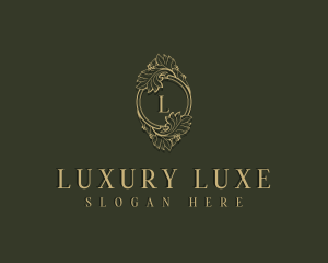 Vintage Luxury Frame logo design