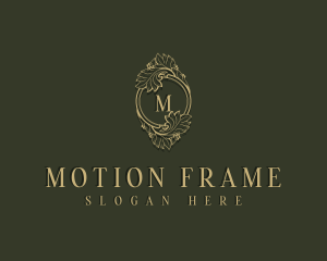 Vintage Luxury Frame logo design