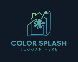 Home Pressure Washer Splash  logo design