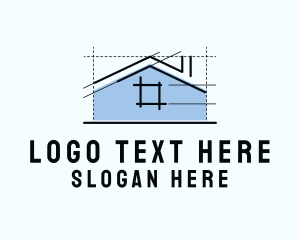 Housing - Home Architecture Contractor logo design