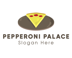 Pepperoni - Pepperoni Pan Pizza logo design
