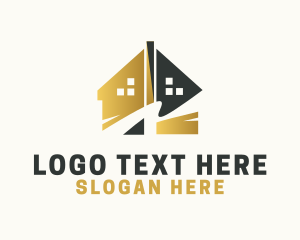 Roofing - Realty Home Developer logo design