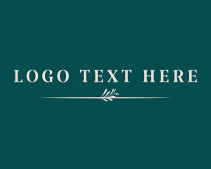 Wordmark - Elegant Beauty Wellness logo design