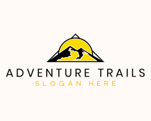 Outdoor Mountain Travel logo design