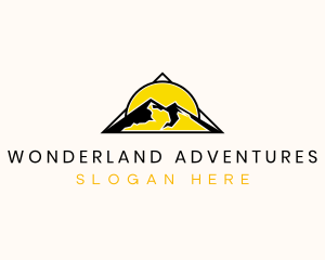 Outdoor Mountain Travel logo design