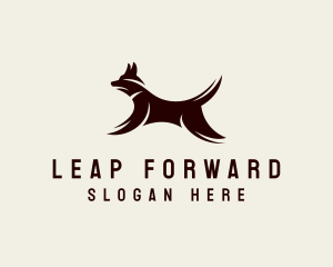Jumping - Jumping Pet Dog logo design