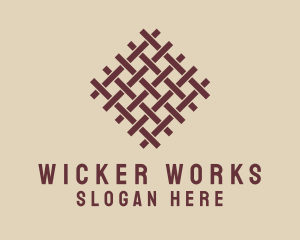 Wicker - Artisan Textile Design logo design