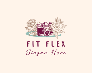 Lens - Studio Floral Camera logo design