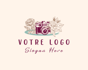 Photo - Studio Floral Camera logo design
