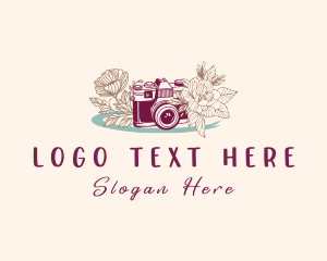 Wedding Photography  - Studio Floral Camera logo design