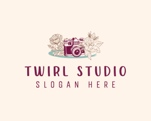 Studio Floral Camera logo design