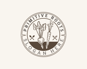 Root Vegetables Dining logo design