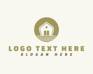 Textured - Barn House Farm logo design