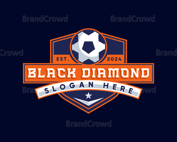 Football Soccer Tournament Logo