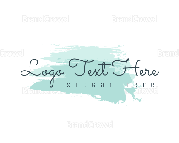 Elegant Cursive Firm Logo