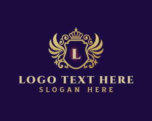 Wing Shield Luxury Logo