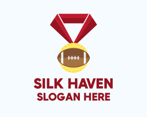 American Football Medal logo design