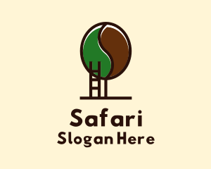 Agriculture - Bean Tree Ladder logo design