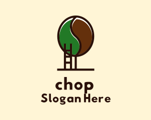 Eco Friendly - Bean Tree Ladder logo design