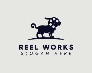 Lion Reel Studio logo design