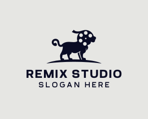 Lion Reel Studio logo design