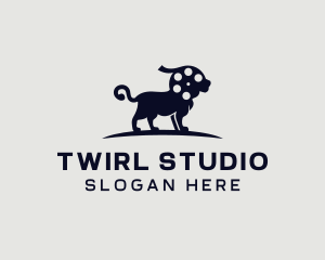 Lion Reel Studio logo design