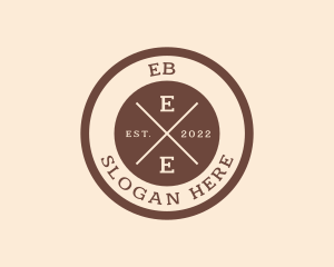 Hipster Business Badge Logo