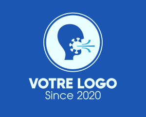 Breath - Viral Infection Transmission logo design