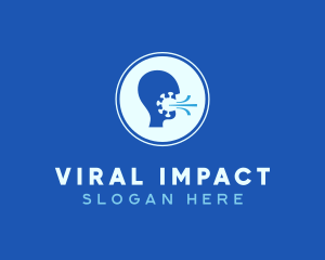 Viral Infection Transmission logo design