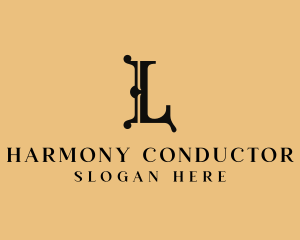 Conductor - Band Musical Instrument logo design