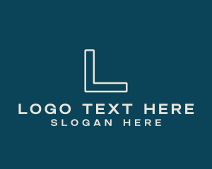 Initial - Generic Simple Startup logo design