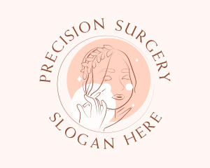 Woman Beauty Plastic Surgery logo design