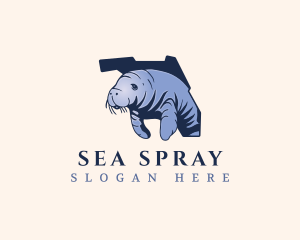 Florida Marine Animal logo design