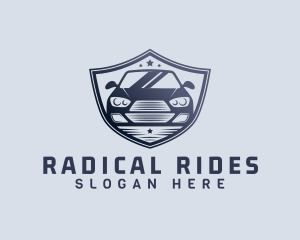 Automotive Car Shield logo design