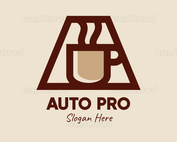 Hot Steam Coffee Mug Logo