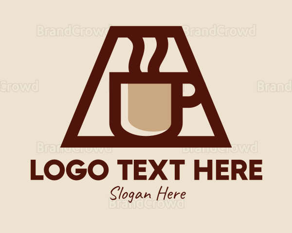 Hot Steam Coffee Mug Logo