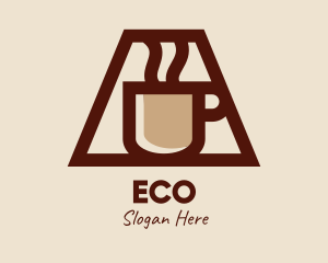 Hot Steam Coffee Mug  Logo