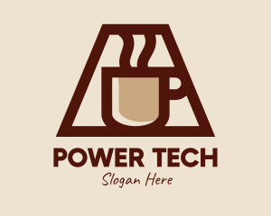 Hot Steam Coffee Mug  Logo