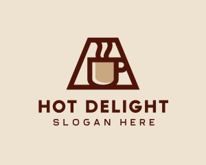 Hot Steam Coffee Mug  logo design