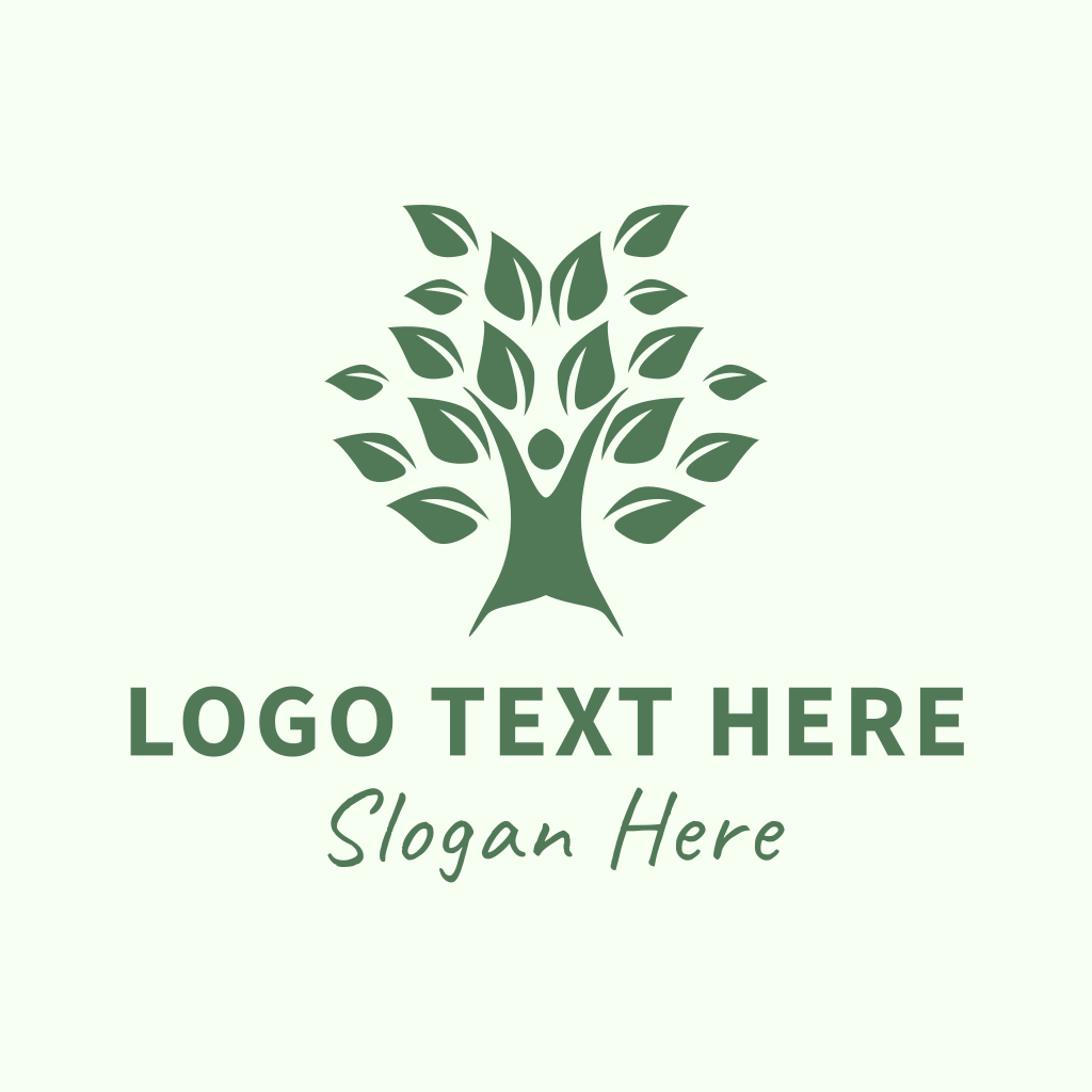 Therapist Human Tree Logo | BrandCrowd Logo Maker