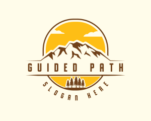 Mountain Forest Camper logo design