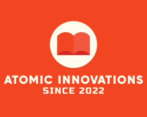 Orange Learning Book logo design