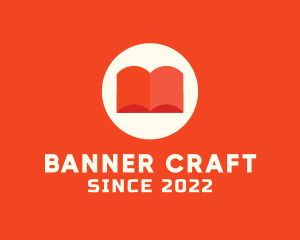 Orange Learning Book logo design