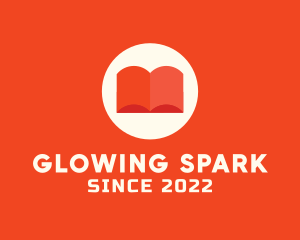 Orange Learning Book logo design