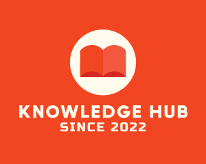 Learning - Orange Learning Book logo design