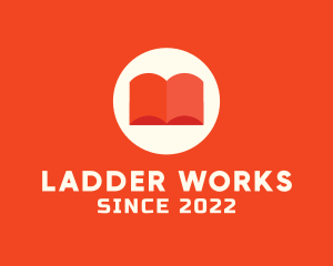 Orange Learning Book logo design